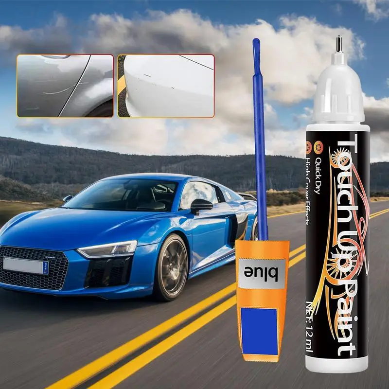 

Car Paint Scratch Repair Pen 12ml Car Paint Pen Touch-Up Paint Pen For Cars For Deep Scratches Various Cars Vehicles Pain