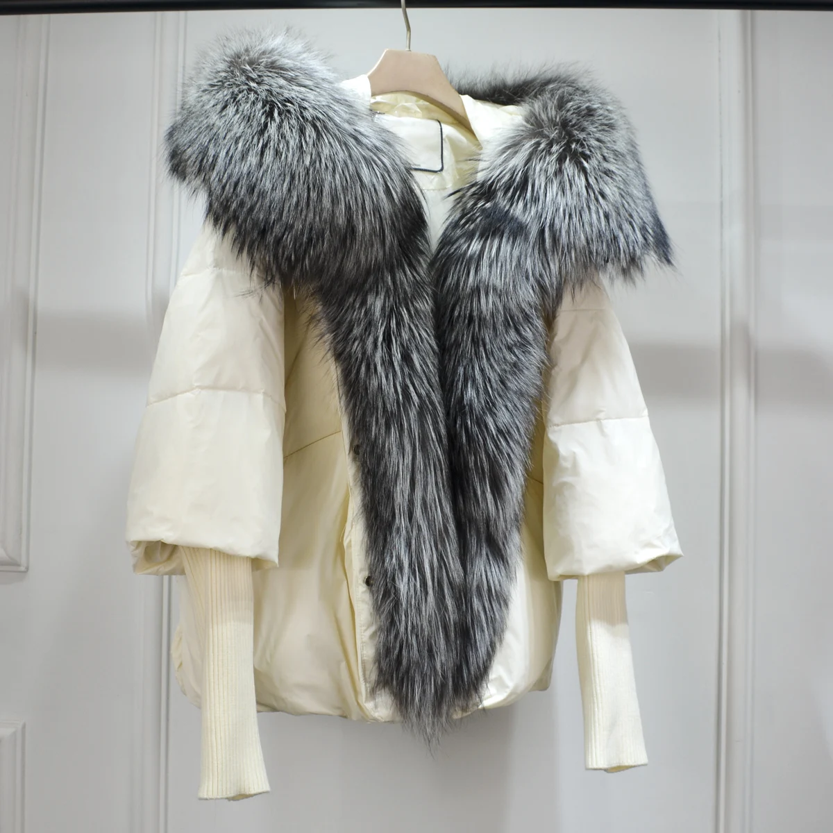 Winter Women Warm White Duck Down Jacket Loose Hood Puffer Coat Natural Real Fox Fur Collar Thick Luxury Outerwear 14 Mallzona S951f7d9944e14f8daf057a0d1d090502Y Winter Women Warm White Duck Down Jacket Loose Hood Puffer Coat Natural Real Fox Fur Collar Thick Luxury Outerwear Mallzona