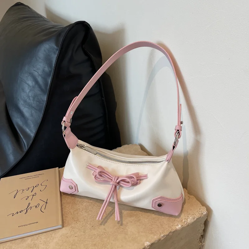 2023 цветной бант из полиуретана, модная и женская, модная и индивидуальная женская сумка, сумка через плечо, длинная сумка под подмышки 
2023 цветной бант из полиуретана, модная и женская, модная и индивидуальная женская сумка, сумка через плечо, длинная сумка под подмышки