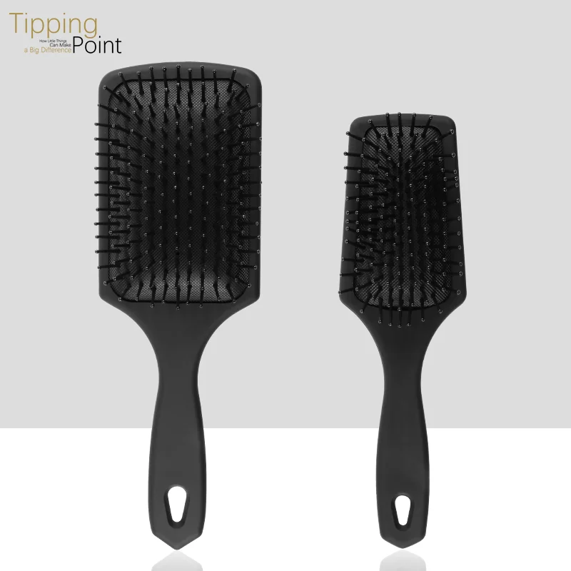 

2pcs/set Square Anti static Air Cushion Combs Scalp Hair Airbag Massage Hair Brush Black Small Large Hairdressing Tools Wet&Dry