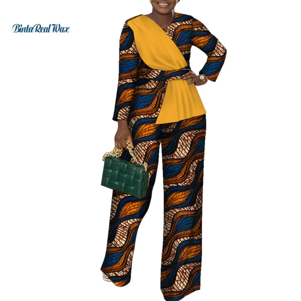 Женский комбинезон с принтом в африканском стиле, широкие брюки с длинным рукавом, одежда для африканской вечеринки WY9569
Женский комбинезон с принтом в африканском стиле, широкие брюки с длинным рукавом, одежда для африканской вечеринки WY9569