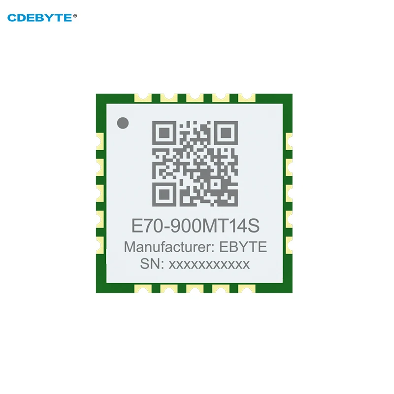 433/868/915MHz CC1310 Wireless Module UART CDEBYTE E70-900MT14S Modbus High Speed Continuous Transmission 14dbm Low Power 1500m
433/868/915MHz CC1310 Wireless Module UART CDEBYTE E70-900MT14S Modbus High Speed Continuous Transmission 14dbm Low Power 1500m