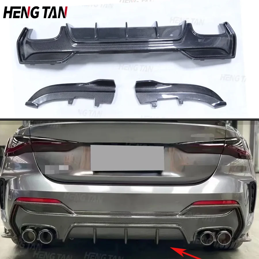 Автомобильный задний бампер из углеродного волокна, диффузор для BMW 4 серии G22 G23 440i 430i 425i M, спортивный задний спойлер
Автомобильный задний бампер из углеродного волокна, диффузор для BMW 4 серии G22 G23 440i 430i 425i M, спортивный задний спойлер