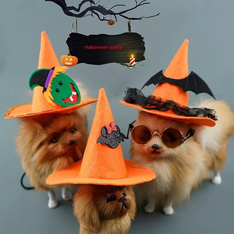 Pet Bat Wings Creative Pumpkin Holiday Funny Dog Bow Tie Cat Bats Transformation Halloween Non-woven Pets Hats Accessory
Pet Bat Wings Creative Pumpkin Holiday Funny Dog Bow Tie Cat Bats Transformation Halloween Non-woven Pets Hats Accessory