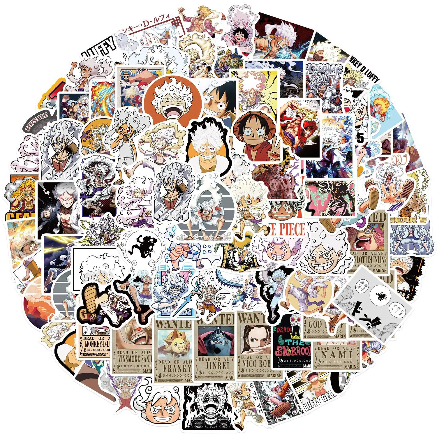 50/100Pcs Pirate King Luffy Stickers Decal Child Toys Refrigerator Notebook Skateboard Waterproof Decals Doodle Decorative
50/100Pcs Pirate King Luffy Stickers Decal Child Toys Refrigerator Notebook Skateboard Waterproof Decals Doodle Decorative