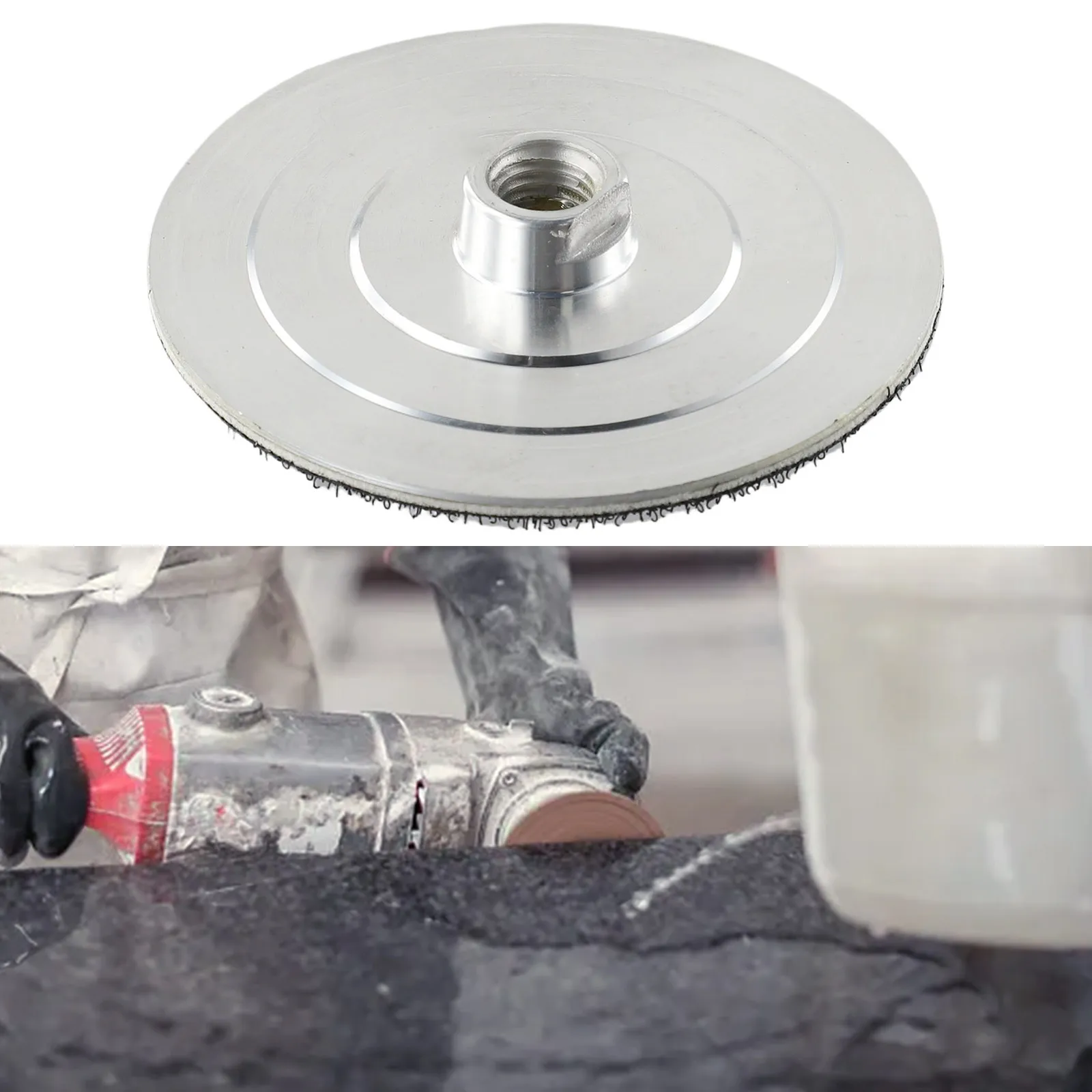 1PC Aluminum Backer Pads 4"/100mm Backer Pad For Diamond Polishing Pad Aluminum Base Backing Holder M14 Power Tools Parts
1PC Aluminum Backer Pads 4"/100mm Backer Pad For Diamond Polishing Pad Aluminum Base Backing Holder M14 Power Tools Parts