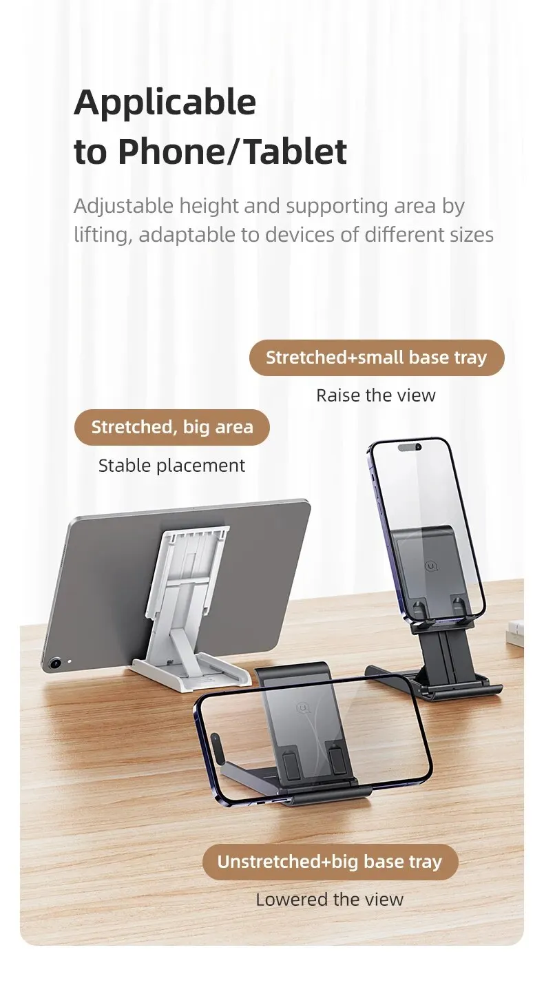 US-ZJ073 Telescopic Foldable Phablet Desktop Stand 5 Mallzona S95287128c5be446bb5e3e199974a3a23k US-ZJ073 Telescopic Foldable Phablet Desktop Stand Mallzona