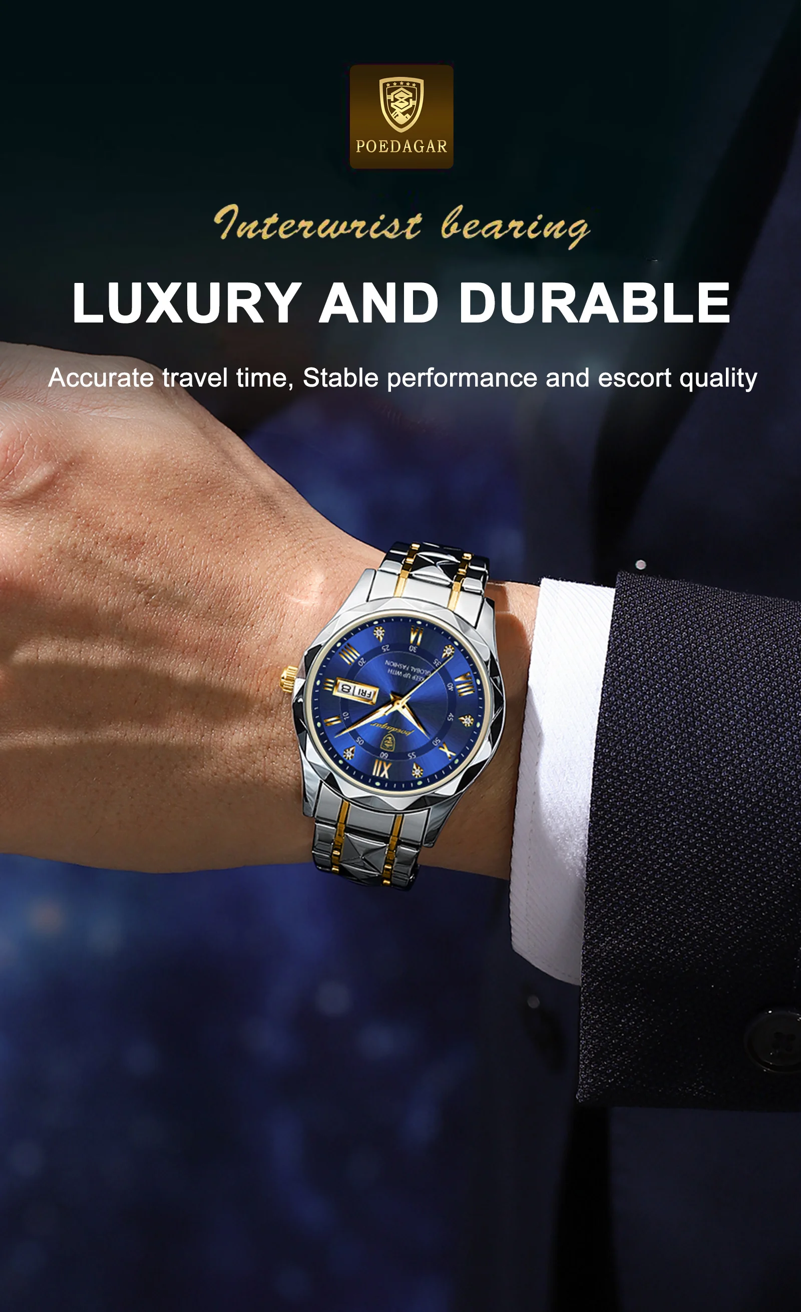 Luxury Men Quartz Watch Luxury Men Quartz Watch