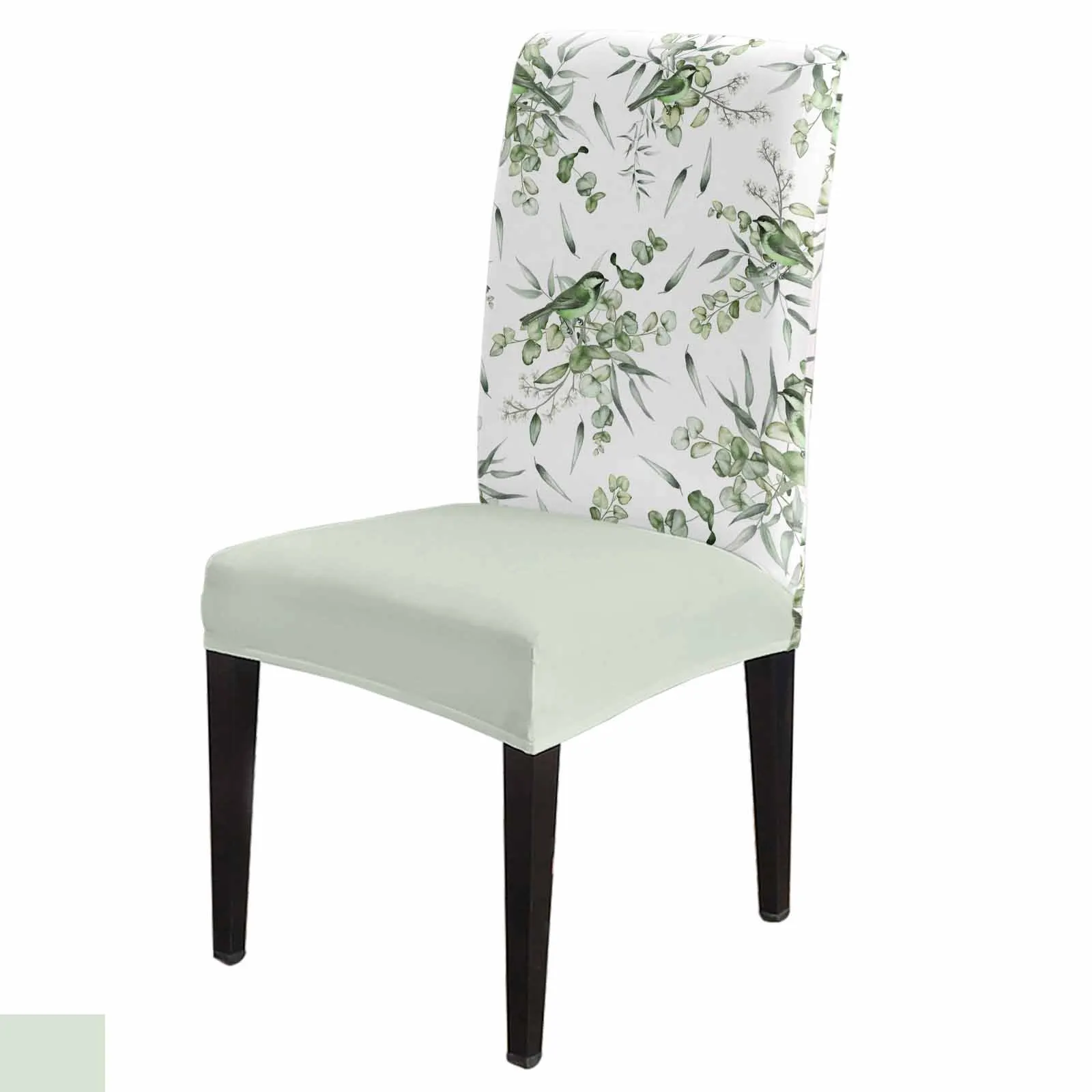 Summer Green Leaves Bird Watercolor Chair Cover Set Kitchen Stretch Spandex Seat Slipcover Home Decor Dining Room Seat Cover
Summer Green Leaves Bird Watercolor Chair Cover Set Kitchen Stretch Spandex Seat Slipcover Home Decor Dining Room Seat Cover