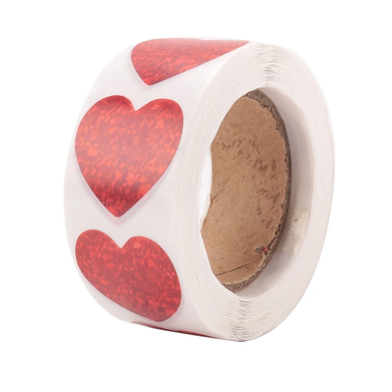 Valentine's Day Glitter Heart Stickers,Red Heart Stickers Roll,Heart Labels For Anniversaries Wedding(500Pcs/Roll)
Valentine's Day Glitter Heart Stickers,Red Heart Stickers Roll,Heart Labels For Anniversaries Wedding(500Pcs/Roll)