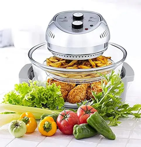 Fryer, Super Sized 16 Quart Large Air Fryer Oven Glass Air Fryer, Infrared Convection Healthy Meal Cooker with Timer, Dishwashe
Fryer, Super Sized 16 Quart Large Air Fryer Oven Glass Air Fryer, Infrared Convection Healthy Meal Cooker with Timer, Dishwashe