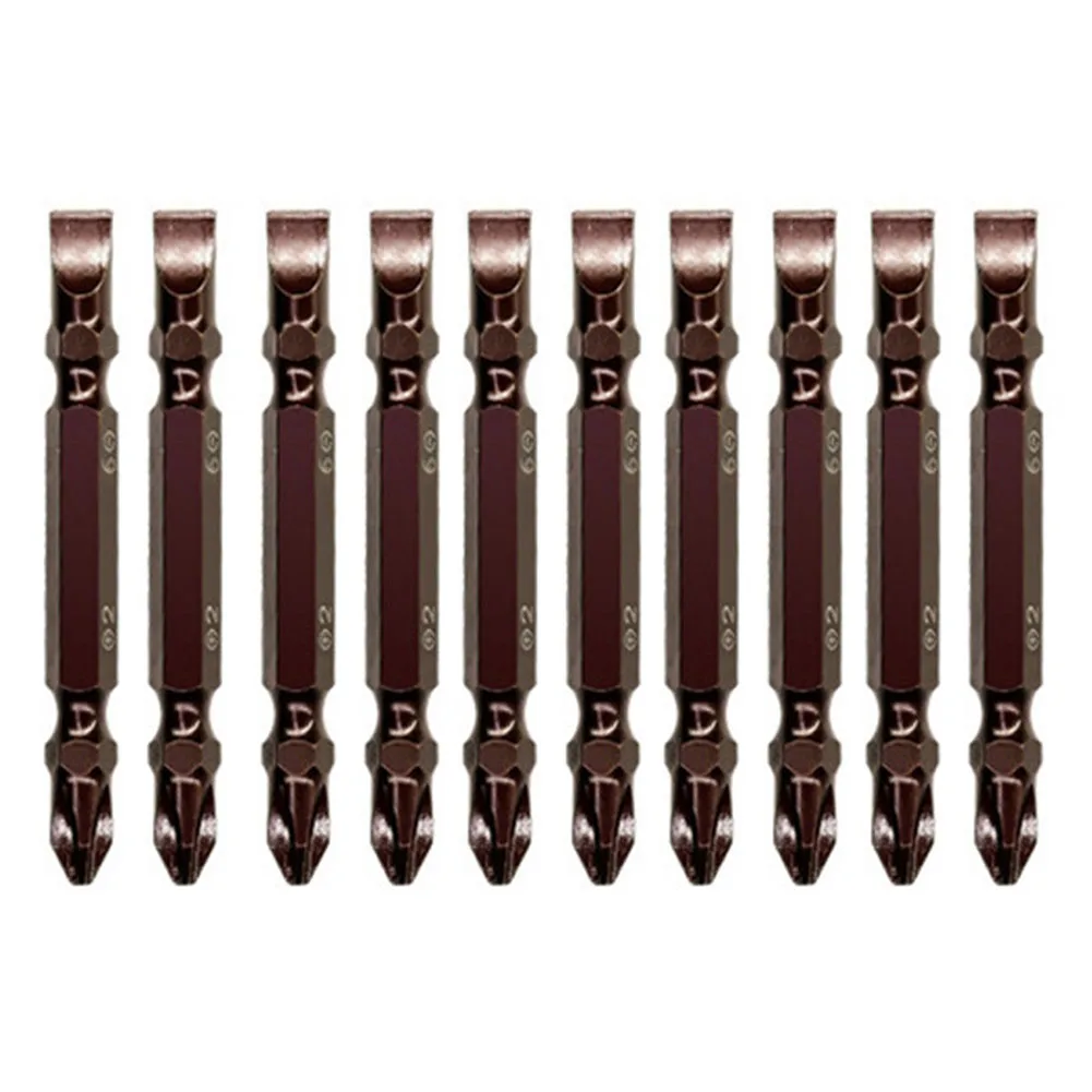10pcs Magnetic Screwdriver Drill Bit PH2 Slot Cross Head 6mm Double Head For Electric Drill Driver Power Tools Accessories
10pcs Magnetic Screwdriver Drill Bit PH2 Slot Cross Head 6mm Double Head For Electric Drill Driver Power Tools Accessories