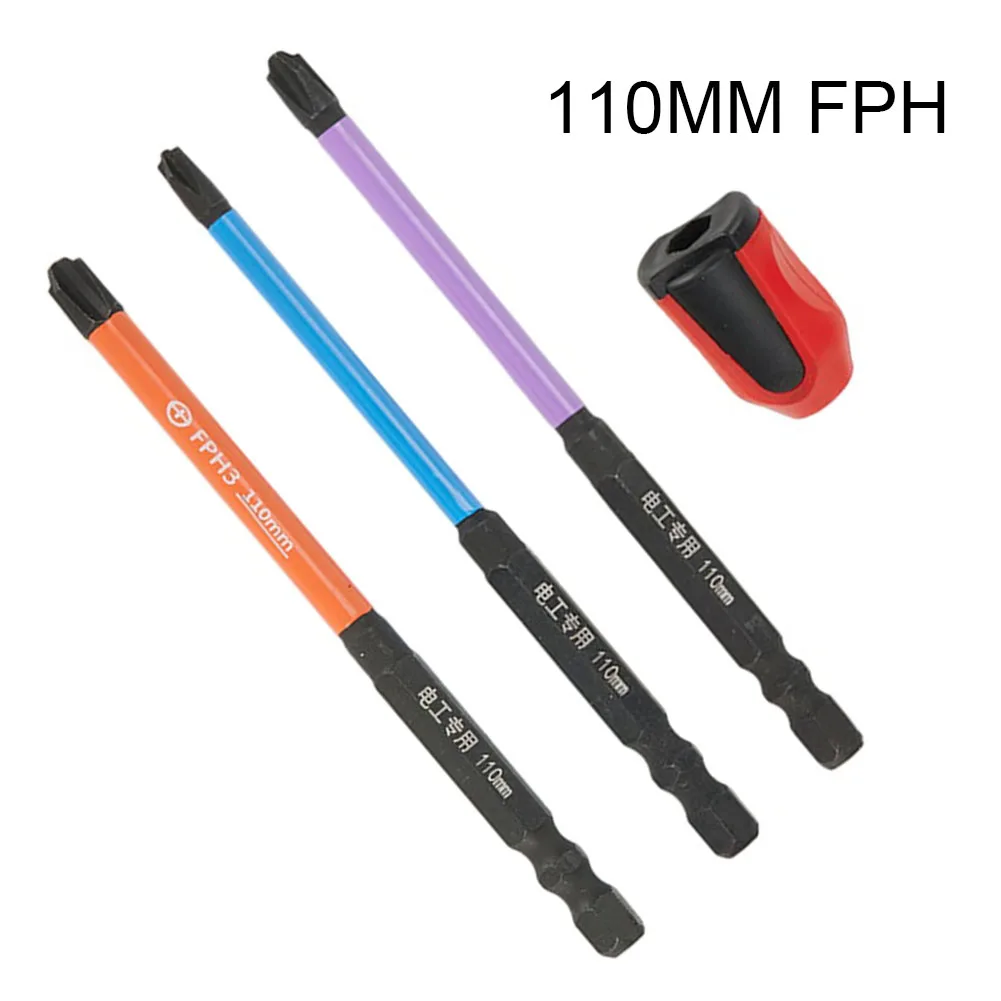 3pcs Special Slotted Cross Screwdriver Bits With Magnetic Ring Electrician Repair Tools Hand Tools FPH FPZ 65mm / 110mm
3pcs Special Slotted Cross Screwdriver Bits With Magnetic Ring Electrician Repair Tools Hand Tools FPH FPZ 65mm / 110mm