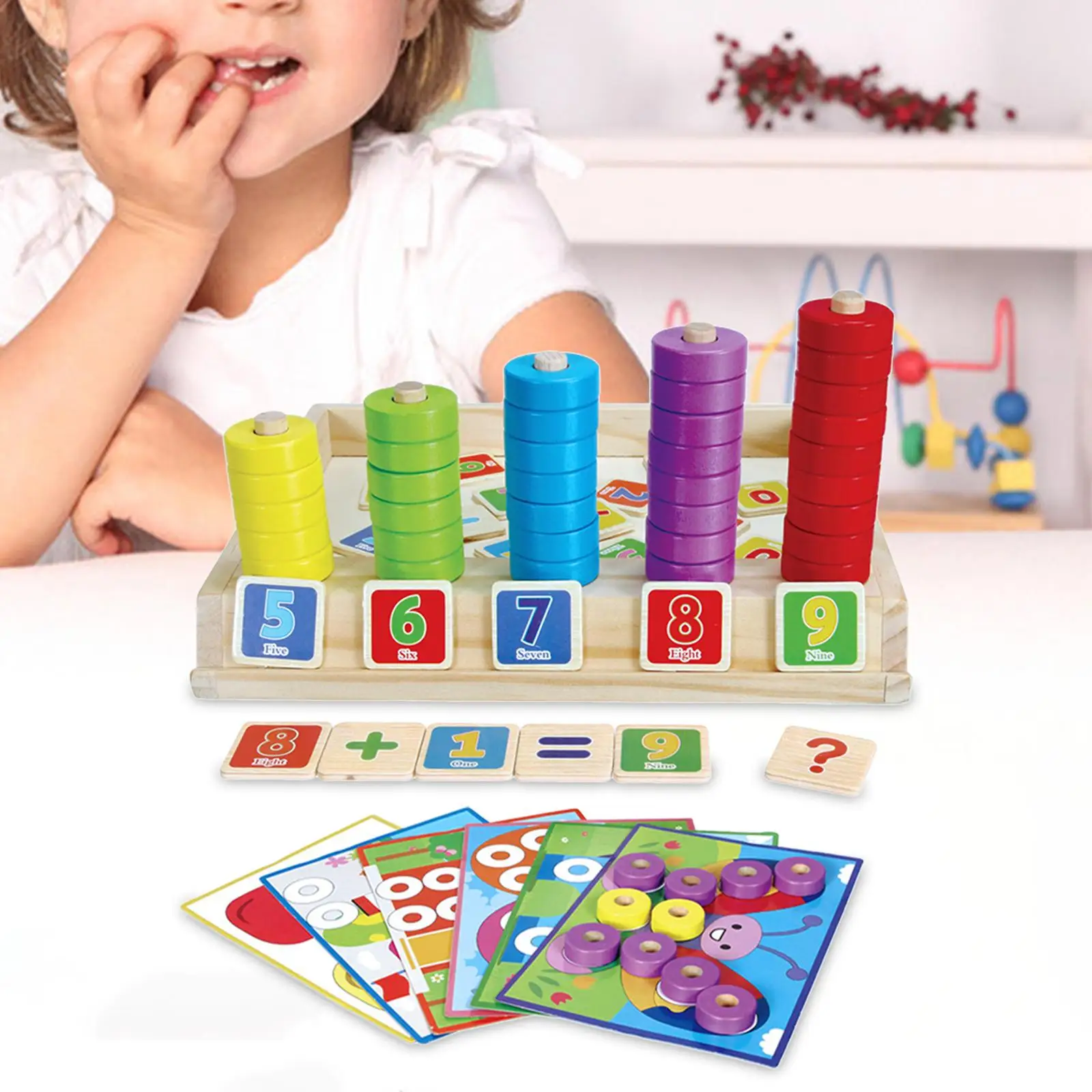 Математические Игрушки-манипуляторы Монтессори, Деревянные Игрушки для раннего развития, игрушки для активности в детском саду, штабелирование для детей, малышей
Математические Игрушки-манипуляторы Монтессори, Деревянные Игрушки для раннего развития, игрушки для активности в детском саду, штабелирование для детей, малышей