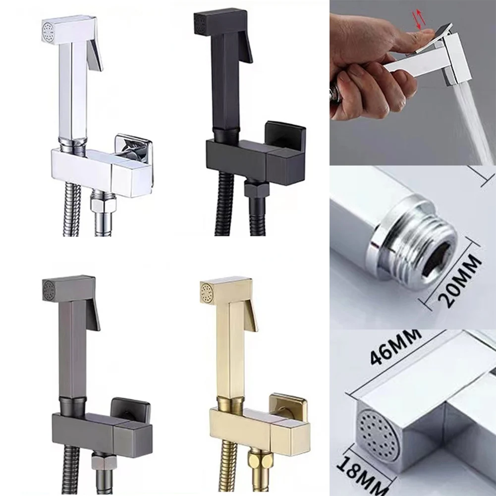 Bidet Faucet Water Tap Handheld Toilet Bidet Sprayer Bathroom Wall Mounted Woman Cleaner Douche Hygienic Shattaf Spray Shower
Bidet Faucet Water Tap Handheld Toilet Bidet Sprayer Bathroom Wall Mounted Woman Cleaner Douche Hygienic Shattaf Spray Shower