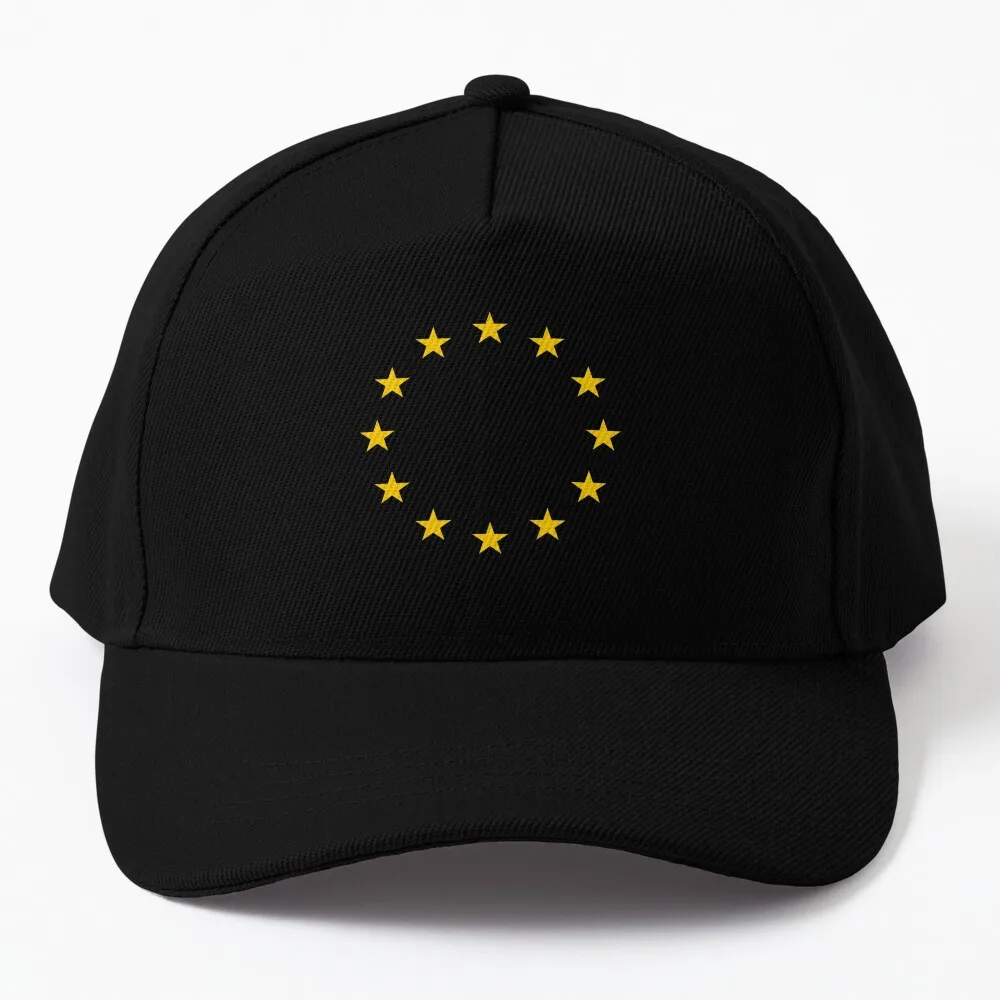 

Europe - I Love The European Union ~ EU Flag T-Shirt Drapeau Design Baseball Cap Beach Fluffy Hat cute Golf Wear Men Women's