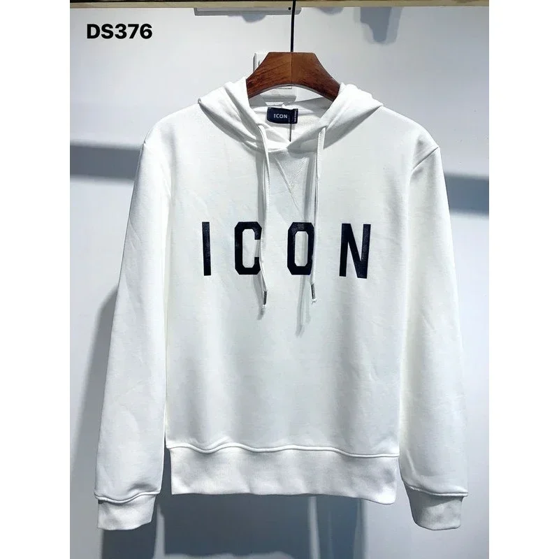 

2024 Men Brand DSQ2 Hoodies Gym Casual Bodybuilding Sweatshirt Outdoor Male Hooded Jersey Clothing M-XXXL