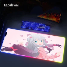 RGB Large Mouse Pad Izumi Gaming Mouse Pad Rubber Gamer Computer Mousepad Led Backlight Carpet XXL Keyboard Desk Play Mats
RGB Large Mouse Pad Izumi Gaming Mouse Pad Rubber Gamer Computer Mousepad Led Backlight Carpet XXL Keyboard Desk Play Mats