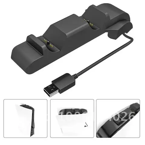 LED Indicator Dual Charger Station Accessories Portable Gaming Base Fit For Ps5 Controllers Travel Home Office Adapter
LED Indicator Dual Charger Station Accessories Portable Gaming Base Fit For Ps5 Controllers Travel Home Office Adapter