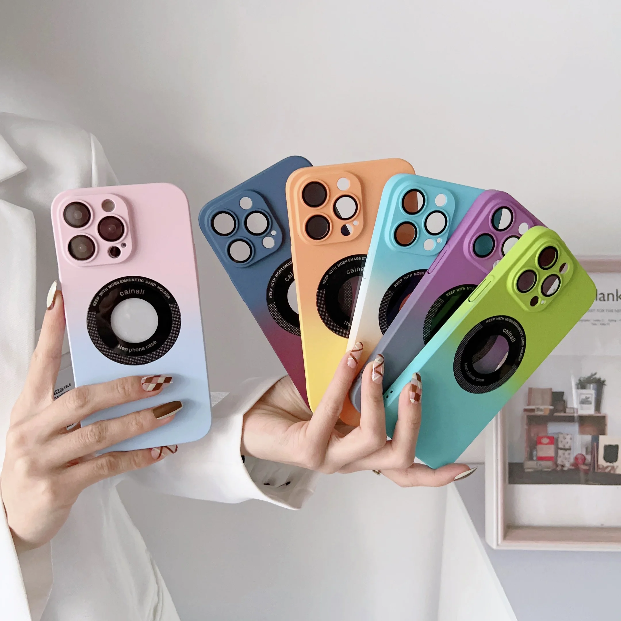 Magnetic Phone Case for iPhone 14 13 12 11 Pro Max Camera Lens Gradient color Protection Glass Strong Magnetic Force No Dust
Magnetic Phone Case for iPhone 14 13 12 11 Pro Max Camera Lens Gradient color Protection Glass Strong Magnetic Force No Dust