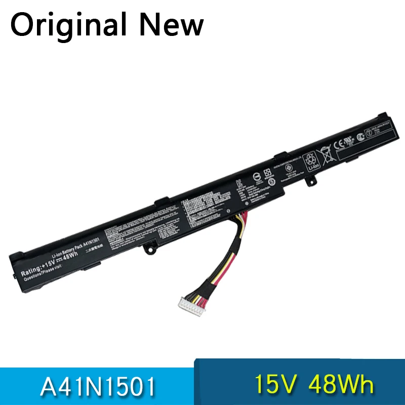 Новинка, оригинальный телефон A41N1501 Аккумулятор для ноутбука ASUS GL752JW GL752 GL752VL GL752VW N552 N552V N552VW N752 N752V N752VW N752VX A41LK9H
Новинка, оригинальный телефон A41N1501 Аккумулятор для ноутбука ASUS GL752JW GL752 GL752VL GL752VW N552 N552V N552VW N752 N752V N752VW N752VX A41LK9H