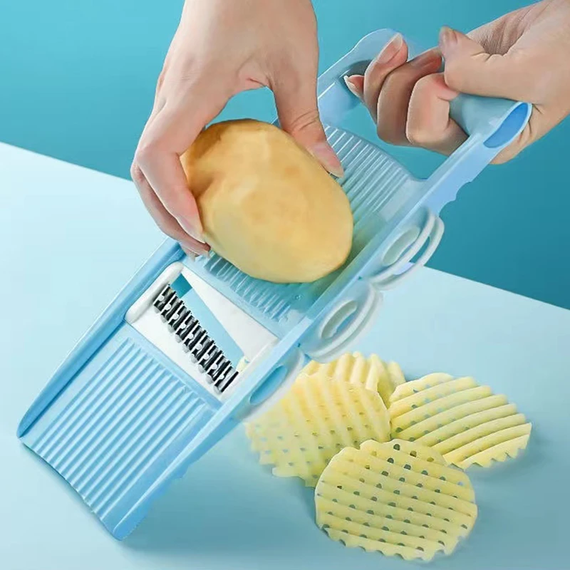 Potato Shredding Machine Slicing Chopper Vegetable Home Kitchen Tool Multi Functional Radish Scraper Rough Planer with 4 Blades
Potato Shredding Machine Slicing Chopper Vegetable Home Kitchen Tool Multi Functional Radish Scraper Rough Planer with 4 Blades