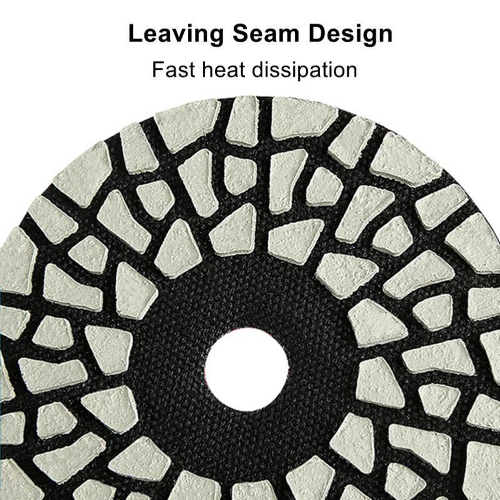1pc 3"/4" Dry Polishing Pad 4 Steps Flexible Diamond Polishing Pad For Granite Marble Stone Grinding Sanding Disc
1pc 3"/4" Dry Polishing Pad 4 Steps Flexible Diamond Polishing Pad For Granite Marble Stone Grinding Sanding Disc