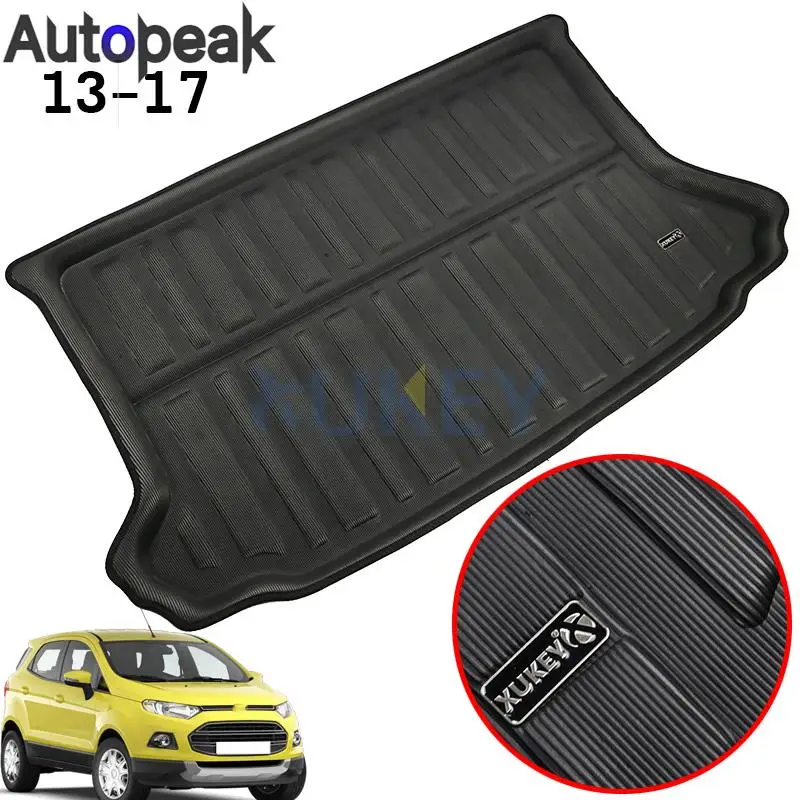 

Tailored For Ford Ecosport B515 2013 2014 2015 2016 2017 Rear Boot Mat Cargo Trunk Liner Floor Luggage Tray Carpet Car Dog Pad