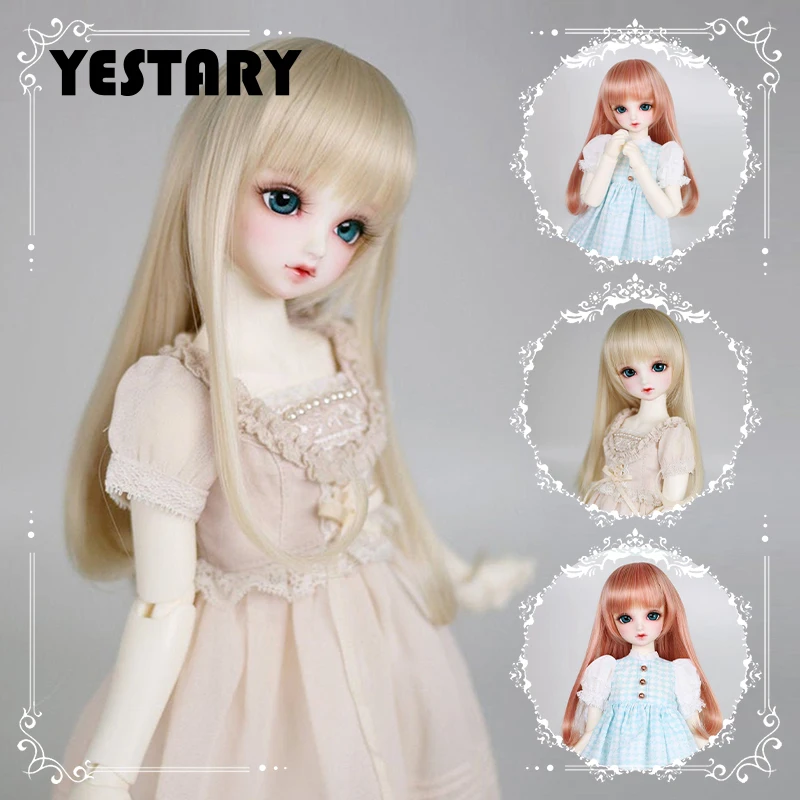 Аксессуары для кукол YESTARY BJD, парик для 1/3, 1/4, размер 1/6, игрушечные волосы, высокотемпературные шелковые мягкие длинные кудрявые челки, кукольный парик
Аксессуары для кукол YESTARY BJD, парик для 1/3, 1/4, размер 1/6, игрушечные волосы, высокотемпературные шелковые мягкие длинные кудрявые челки, кукольный парик