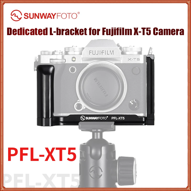 SUNWAYFOTO PFL-XT5 L-кронштейн для Fujifilm X-T5 Arca Swiss Quick Release L Plate PF-XT5 Hand Grip
SUNWAYFOTO PFL-XT5 L-кронштейн для Fujifilm X-T5 Arca Swiss Quick Release L Plate PF-XT5 Hand Grip