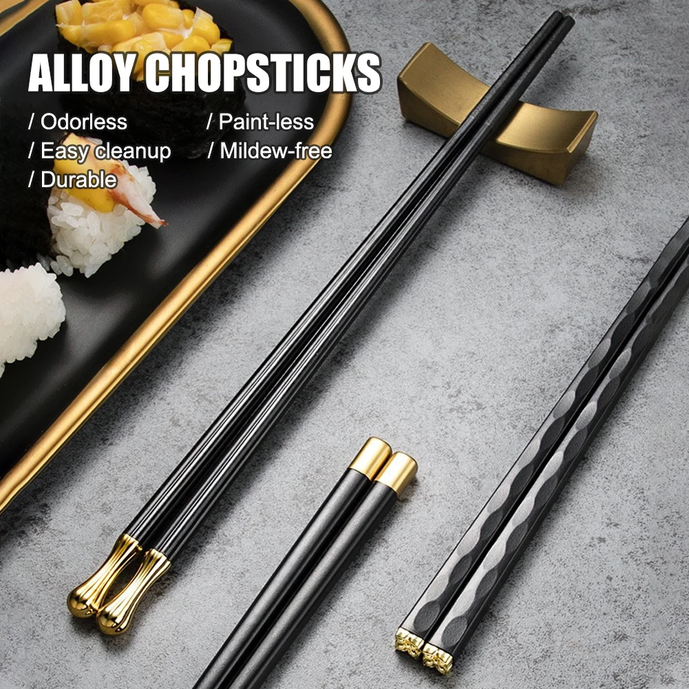 5Pairs Chopsticks Reusable Glass Fiber Lightweight Chopstick Non-Slip Mildew-Free Rust-proof Gift Set for Christmas Housewarming
5Pairs Chopsticks Reusable Glass Fiber Lightweight Chopstick Non-Slip Mildew-Free Rust-proof Gift Set for Christmas Housewarming