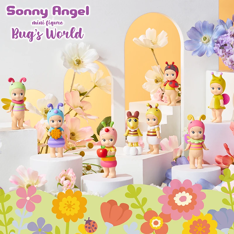 

Sonny Angel 2022 Japanese Bug Blind Box Toys Anime Figure Doll Mystery Box Kawaii Model Cute Decoration for Girls Birthday Gift