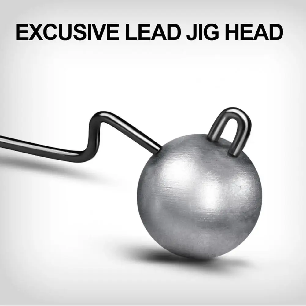 5Pcs Premium Fishing Lure High Toughness Lightweight Jig Hook Anti-fray Barb Fishing Lure
5Pcs Premium Fishing Lure High Toughness Lightweight Jig Hook Anti-fray Barb Fishing Lure