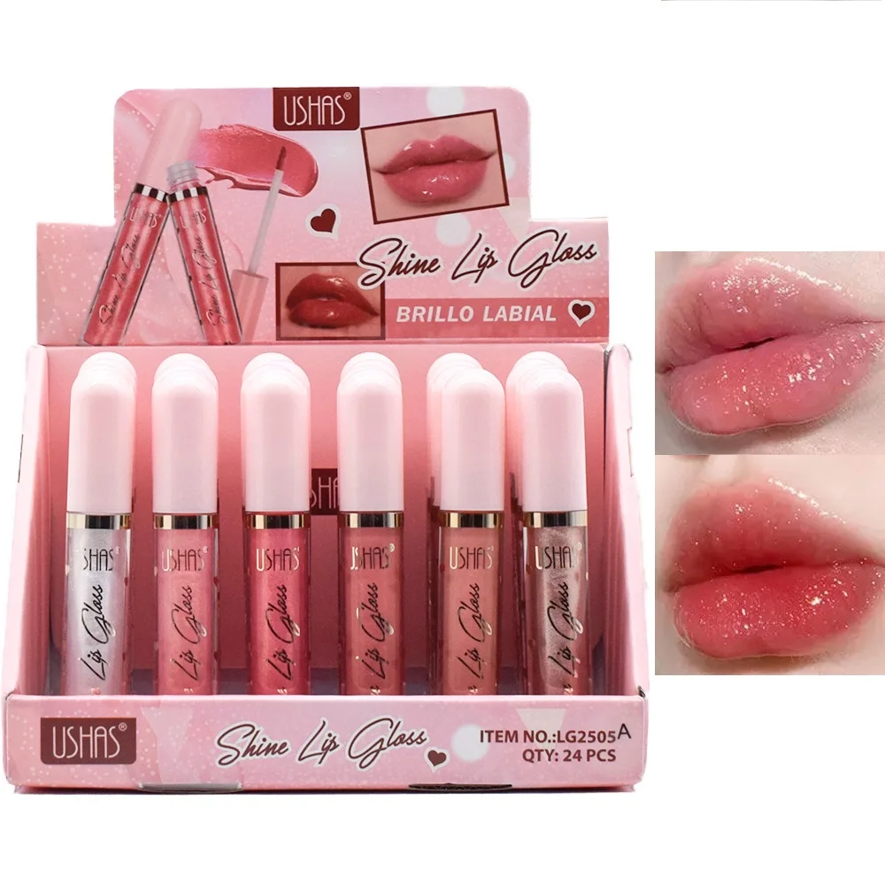 24Pcs/Lot Shimmer Lip Gloss Moisturizing Water Mirror Lips Glaze Waterproof Long Lasting Liquid Lipstick Shine Lip Oil Cosmetics
24Pcs/Lot Shimmer Lip Gloss Moisturizing Water Mirror Lips Glaze Waterproof Long Lasting Liquid Lipstick Shine Lip Oil Cosmetics