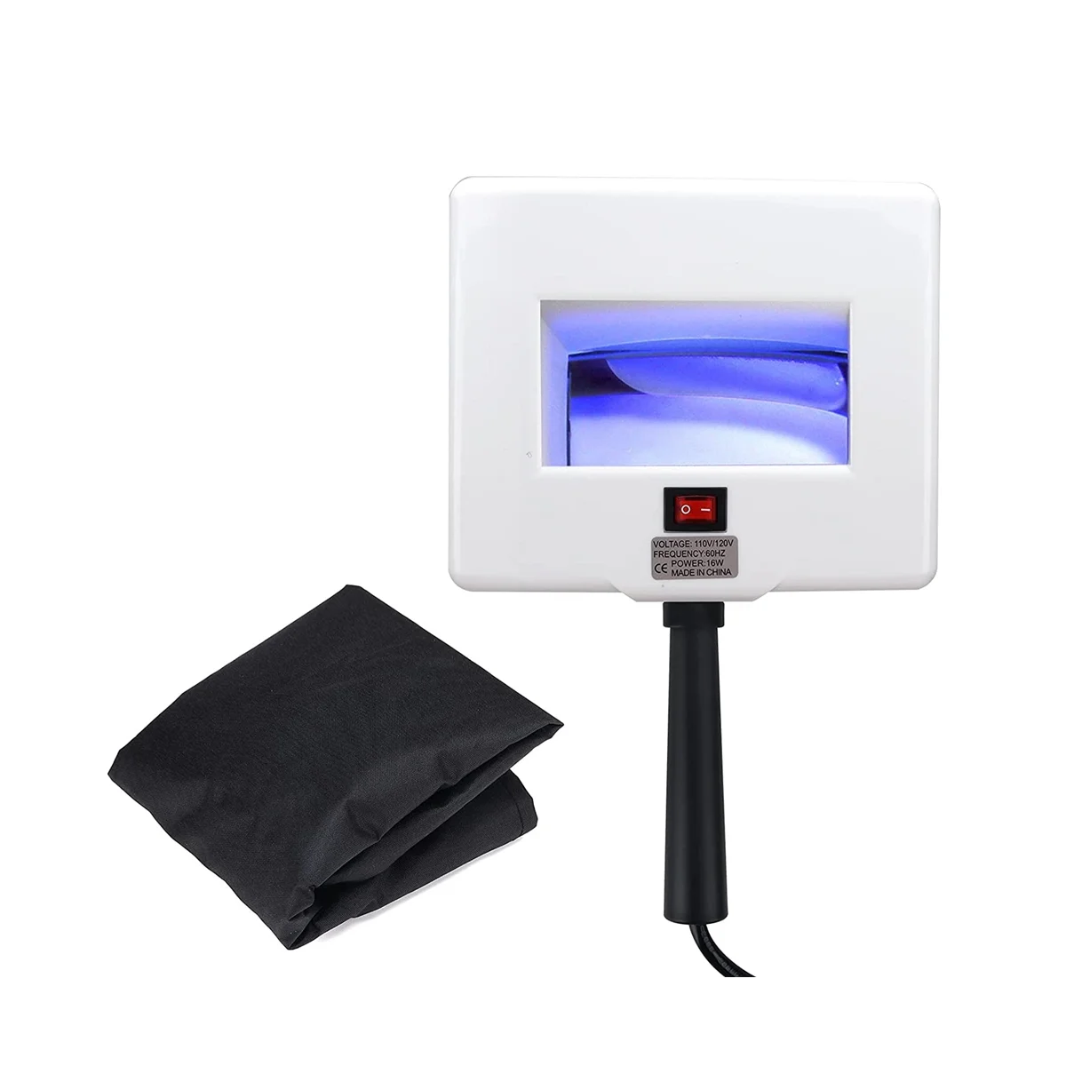 Woods Lamp Skin Analyzer, Portable Magnifying Analyzer Facial Woods Lamp with Shade Cloth for Skin Testing US Plug
Woods Lamp Skin Analyzer, Portable Magnifying Analyzer Facial Woods Lamp with Shade Cloth for Skin Testing US Plug