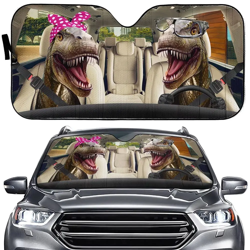 Dinosaur Front Window Windshield Visor Driver Car Visor Animal UV Truck Fender Cover Dinosaur Visor Car Protective Cover Visor
Dinosaur Front Window Windshield Visor Driver Car Visor Animal UV Truck Fender Cover Dinosaur Visor Car Protective Cover Visor