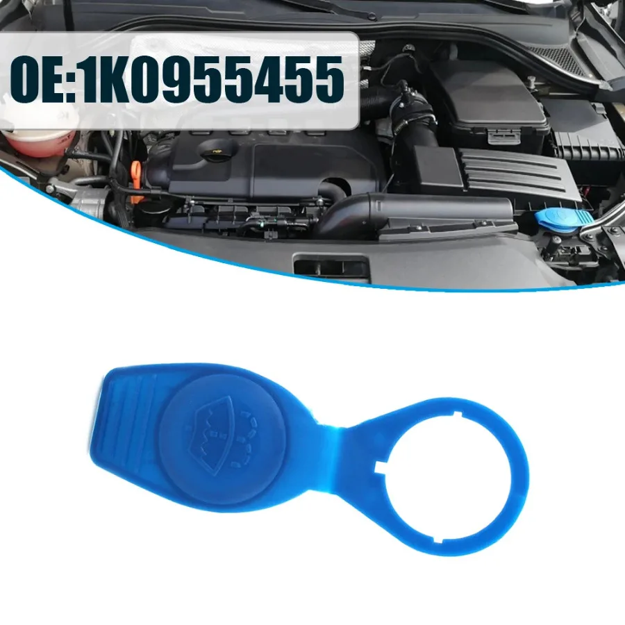 

1pc Car Windshield Washer Fluid Reservoir Cap Car Water Tank Cover Car Washer Tank Cover Auto Accessories for VW AUDI 1K0955455