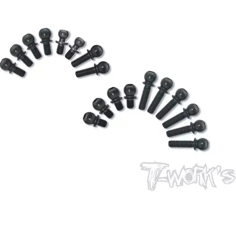 

Original T works TE-205-T421 7075-T6 Hard Coated Alum Ball End set ( For Xray T4'21 ) Professional Rc part