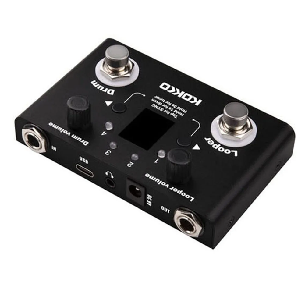 Drum Kits Drum Looper Pedal Kokko Drum Looper Standard Looper Guitar Pedal 11 Mins Looper Musical Instrument Looper
Drum Kits Drum Looper Pedal Kokko Drum Looper Standard Looper Guitar Pedal 11 Mins Looper Musical Instrument Looper