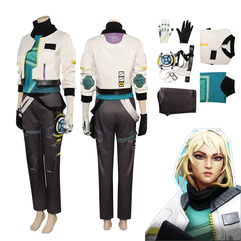 Deadlock Cosplay Costume Game Valorant Role Playing Outfits Halloween Carnival Suit For Adult Women Girls Disguise Fancy Clothes
Deadlock Cosplay Costume Game Valorant Role Playing Outfits Halloween Carnival Suit For Adult Women Girls Disguise Fancy Clothes