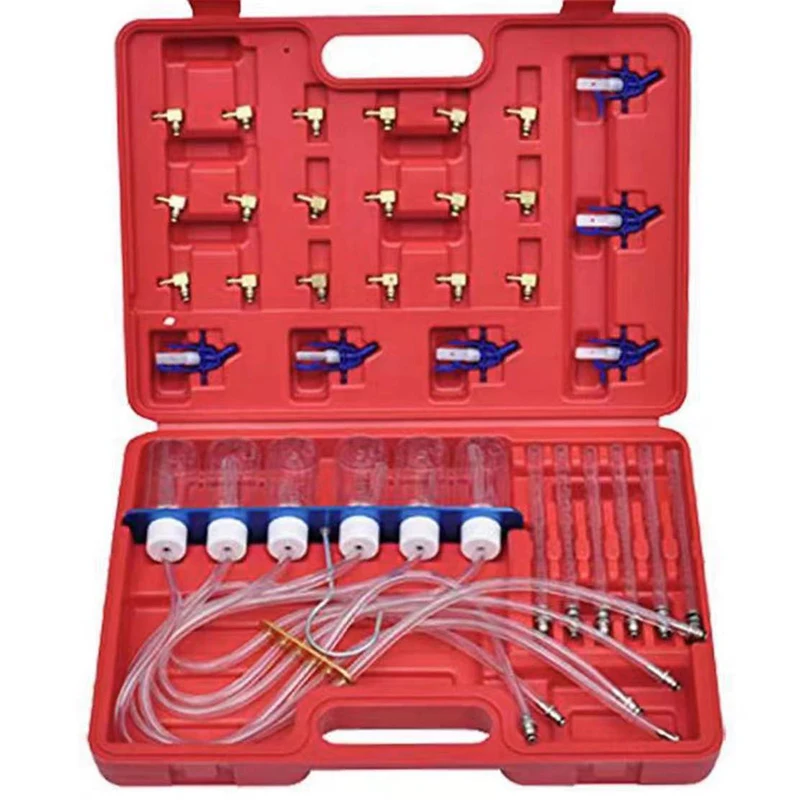 Diesel Injector Flow Meter Test Kit, CR Adaptor Fuel Tester Set E1024119 Injector Return Flow Diagnostic Measurement Tool
Diesel Injector Flow Meter Test Kit, CR Adaptor Fuel Tester Set E1024119 Injector Return Flow Diagnostic Measurement Tool