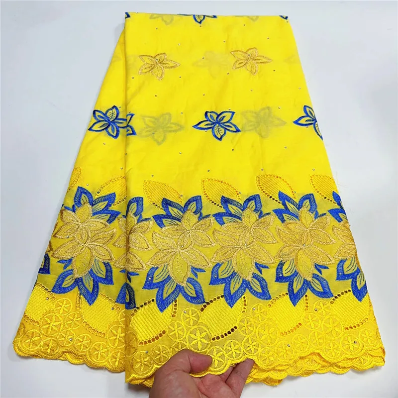 5 Yards African Swiss Voile Lace Fabric Embroidery Lace Trim High Quality African Dry 100% Cotton Lace Fabric For Wedding KL1122
5 Yards African Swiss Voile Lace Fabric Embroidery Lace Trim High Quality African Dry 100% Cotton Lace Fabric For Wedding KL1122