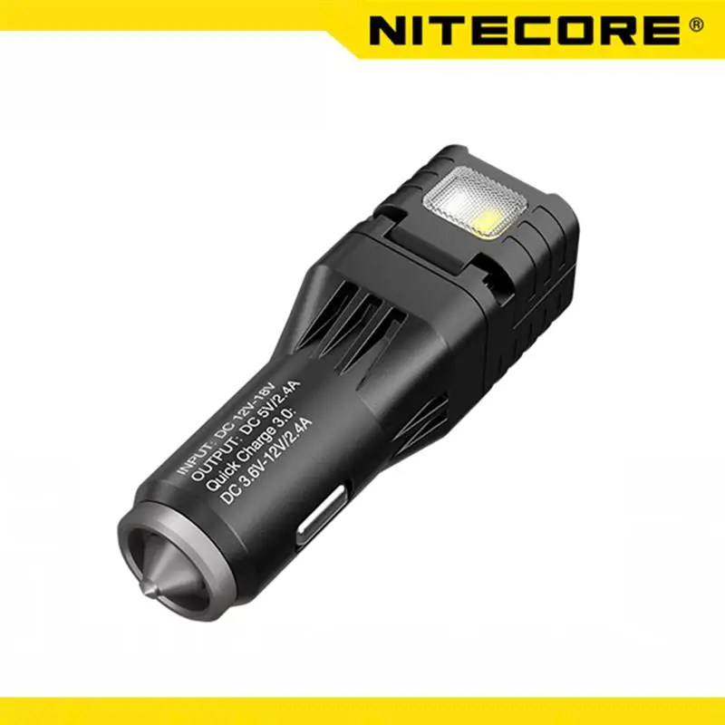 Original NITECORE VCL10 flashlight Multifunctional All-in-one Vehicle Gadget Charger/ Emergency Light/ Break window
Original NITECORE VCL10 flashlight Multifunctional All-in-one Vehicle Gadget Charger/ Emergency Light/ Break window