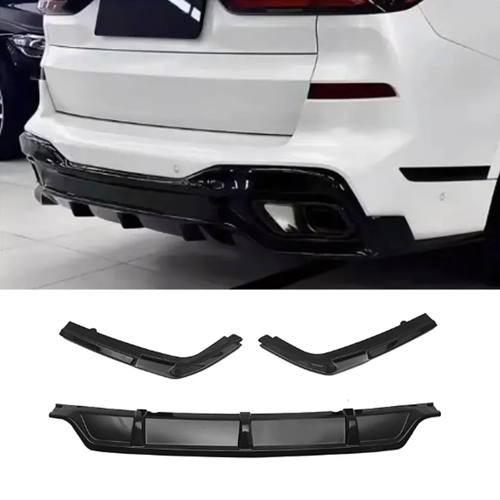 Rear Bumper Diffuser Lip For BMW G07 X7 M Sport 2019-2023 Car Square Exhaust Guard Boot Spoiler Plate Trim Carbon Fiber Look
Rear Bumper Diffuser Lip For BMW G07 X7 M Sport 2019-2023 Car Square Exhaust Guard Boot Spoiler Plate Trim Carbon Fiber Look