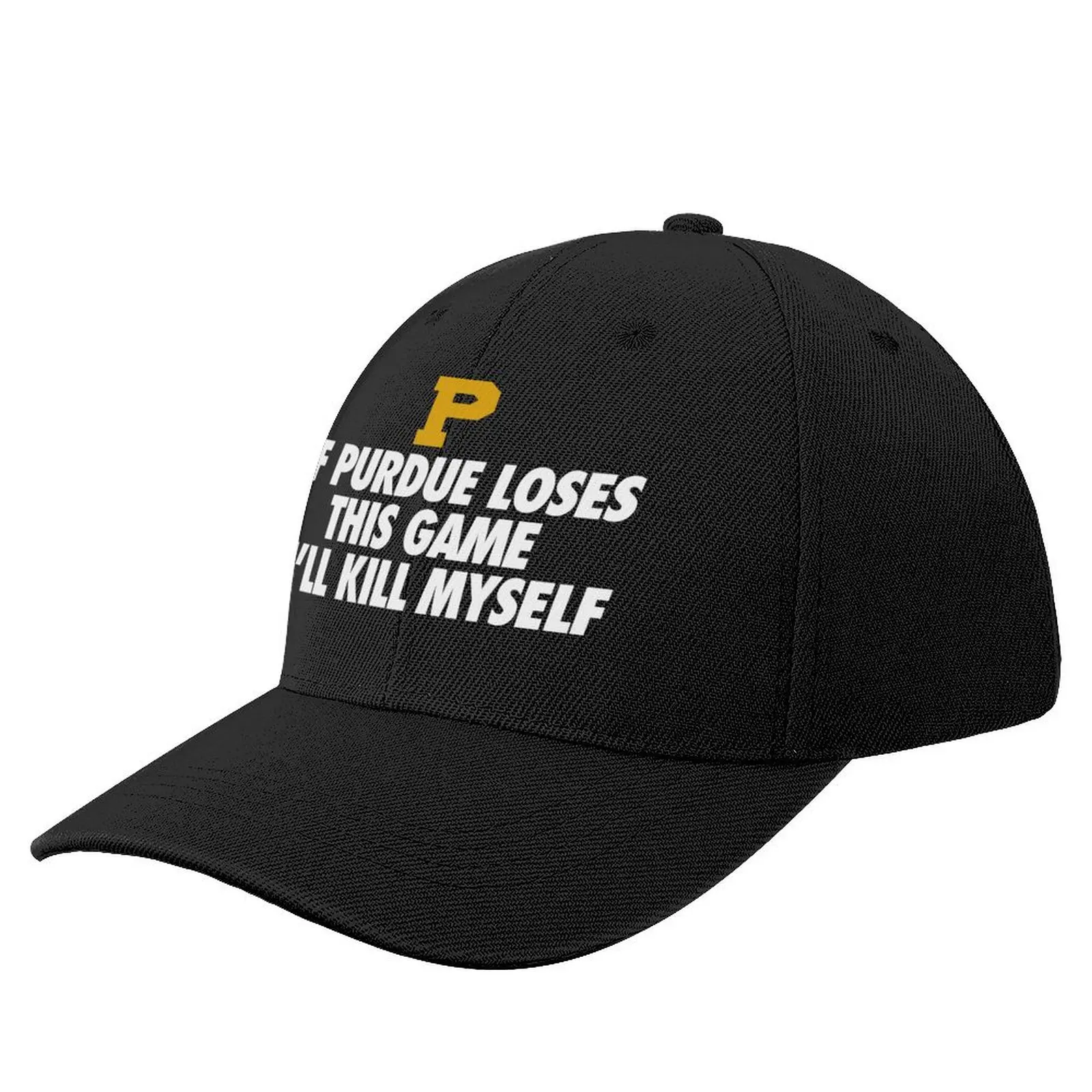 

Если Purdue потеряет эту игру, я убью себя, бейсболка на день рождения, кепка на заказ, роскошная шляпа, элегантные женские шляпы, мужские