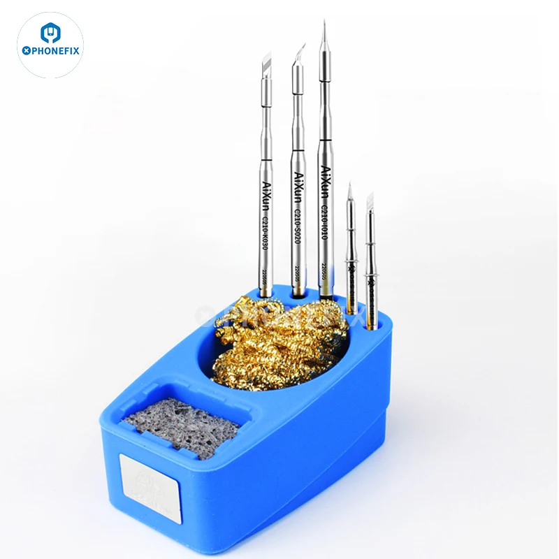 

Soldering Iron Tip Stand Kit Desoldering Cleaning Ball Welding Solder Iron Mesh Filter Cleaner Metal Wire Dross Ball Tin Remover