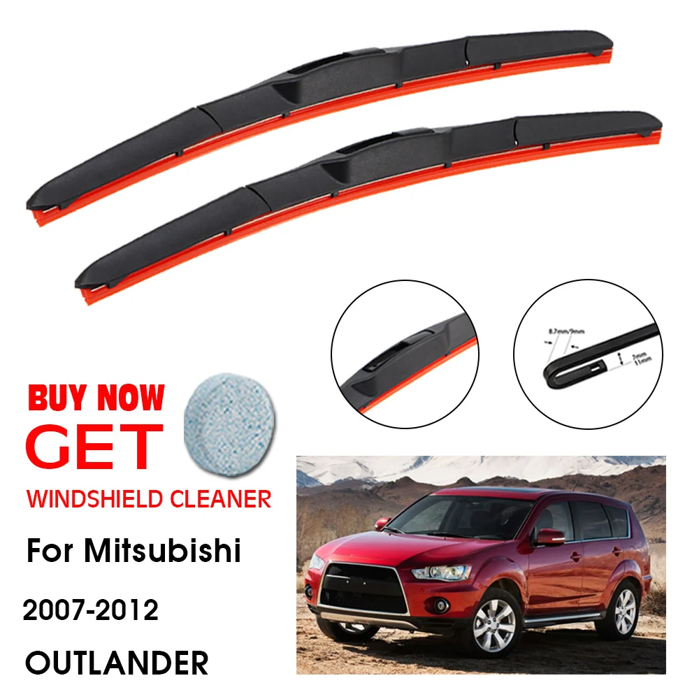 Car Wiper For Mitsubishi OUTLANDER 24"+21" 2007-2012 Front Window Washer Windscreen Windshield Silica Gel Blade Accessories
Car Wiper For Mitsubishi OUTLANDER 24"+21" 2007-2012 Front Window Washer Windscreen Windshield Silica Gel Blade Accessories