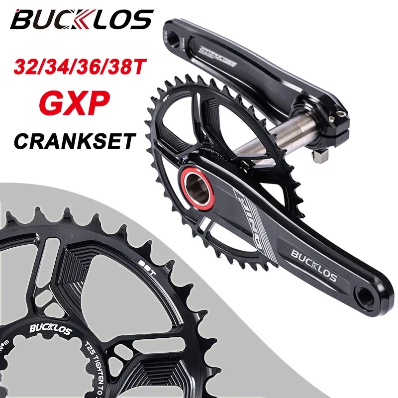 BUCKLOS Crankset for Sram GXP Mtb Integrated Crank with 32T/34T/36T/38T Chainring 170/175mm Bike Crank Set Bicycle Parts
BUCKLOS Crankset for Sram GXP Mtb Integrated Crank with 32T/34T/36T/38T Chainring 170/175mm Bike Crank Set Bicycle Parts