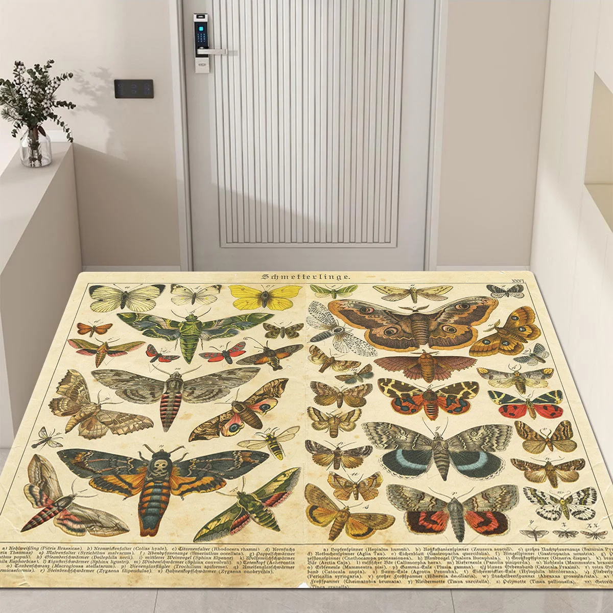 Retro Insect Butterfly Printed Pattern Floor Rug Rectangle Home Carpet for Living Room Soft Fluffy Bathroom Rug Nonslip Mat
Retro Insect Butterfly Printed Pattern Floor Rug Rectangle Home Carpet for Living Room Soft Fluffy Bathroom Rug Nonslip Mat