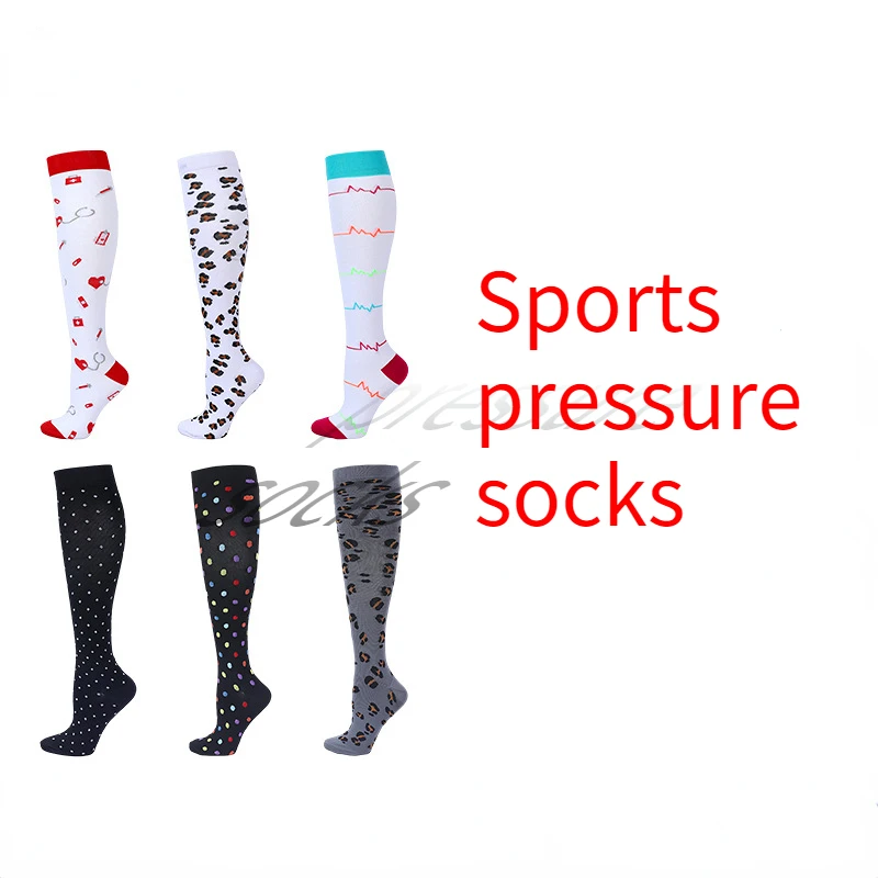 

New Compression Socks Graduated Crossfit Training Running Recovery Cycling Travel Socks Outdoor Men Women Running Sports Socks